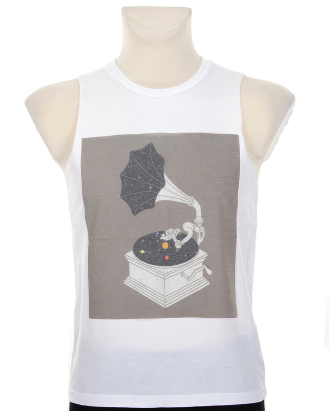 Tank Top - Vintage Gramophone Design for Men and Women