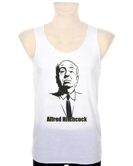 Unisex Hitchcock Halloween Film Tank Top