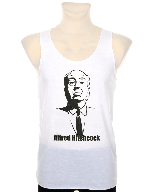 Unisex Hitchcock Halloween Film Tank Top