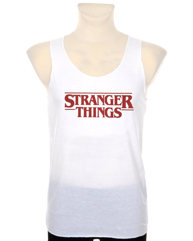 Unisex Stranger Things Grafik Tank Top