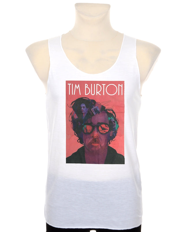 Unisex Tim Burton Film Tank Top
