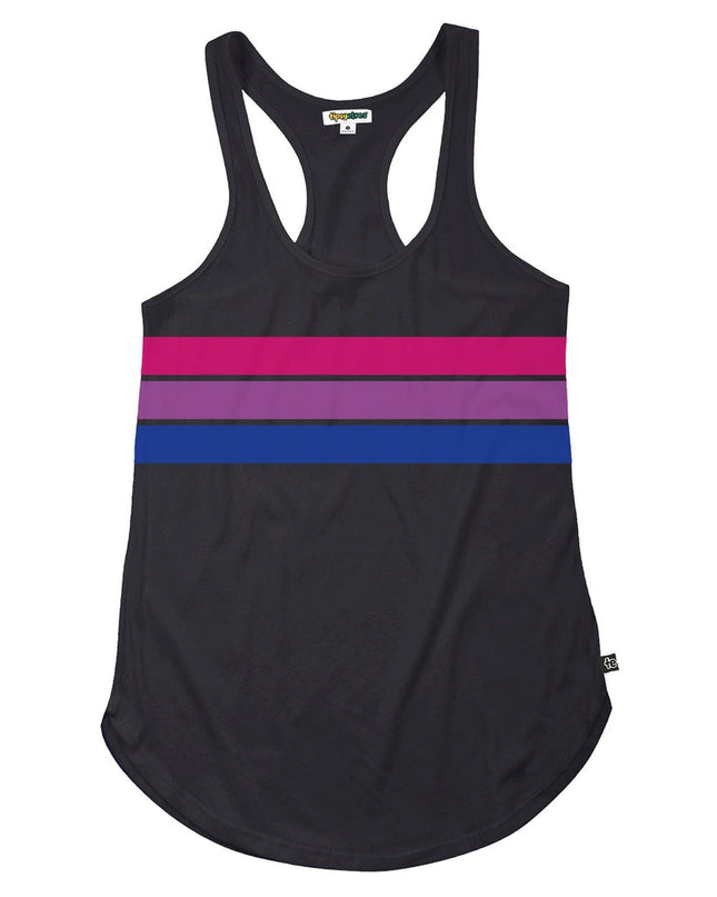 Bi Pride Flag Racerback Tanktop