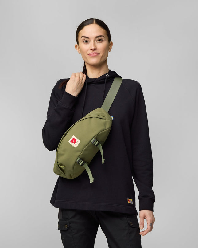Fjallraven Ulvö Hoftepakke Stor - Sort