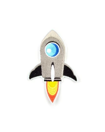 Rocket I Patch - Fun Accessory for Kids and Adults