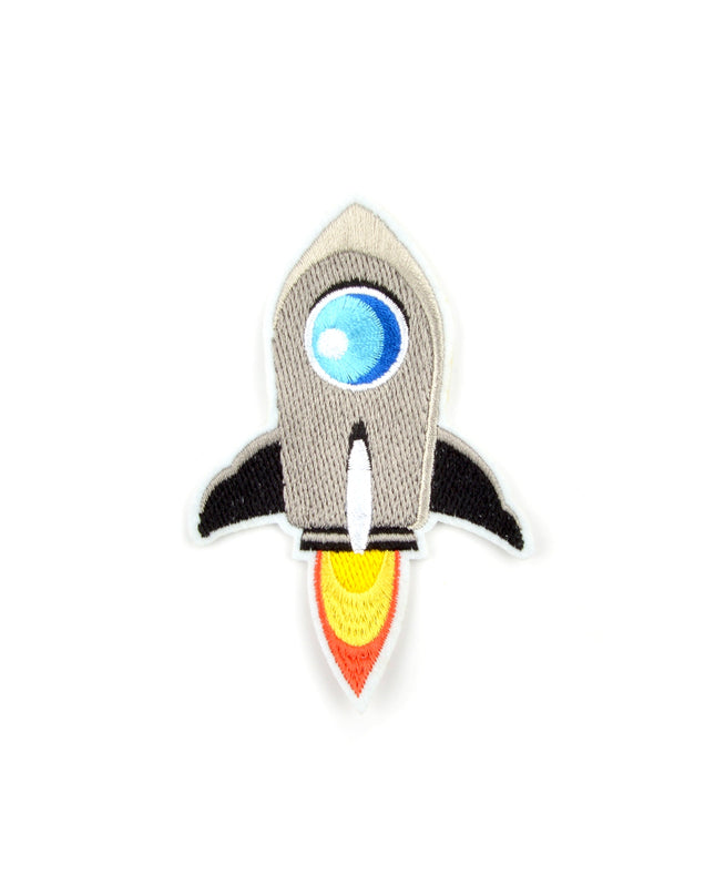 Rocket I Patch - Fun Accessory for Kids and Adults