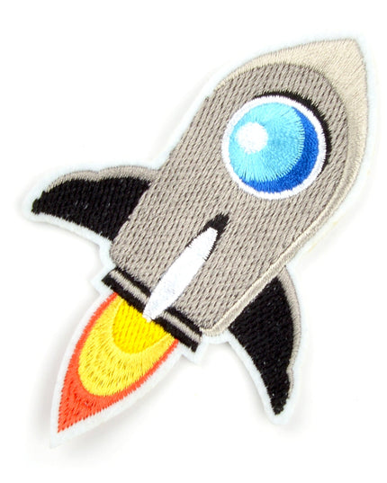 Rocket I Patch - Fun Accessory for Kids and Adults