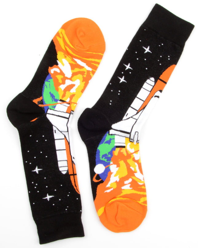 Space Shuttle Fun Socks - Limited Edition