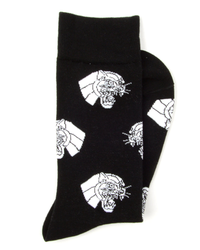 Fun Christmas Socks - Leopard Design I