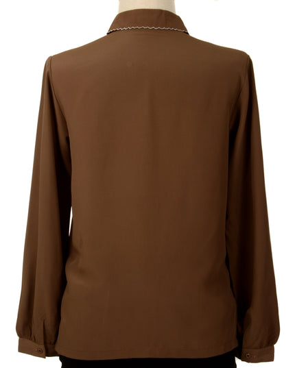 Vintage Blouse - Brown