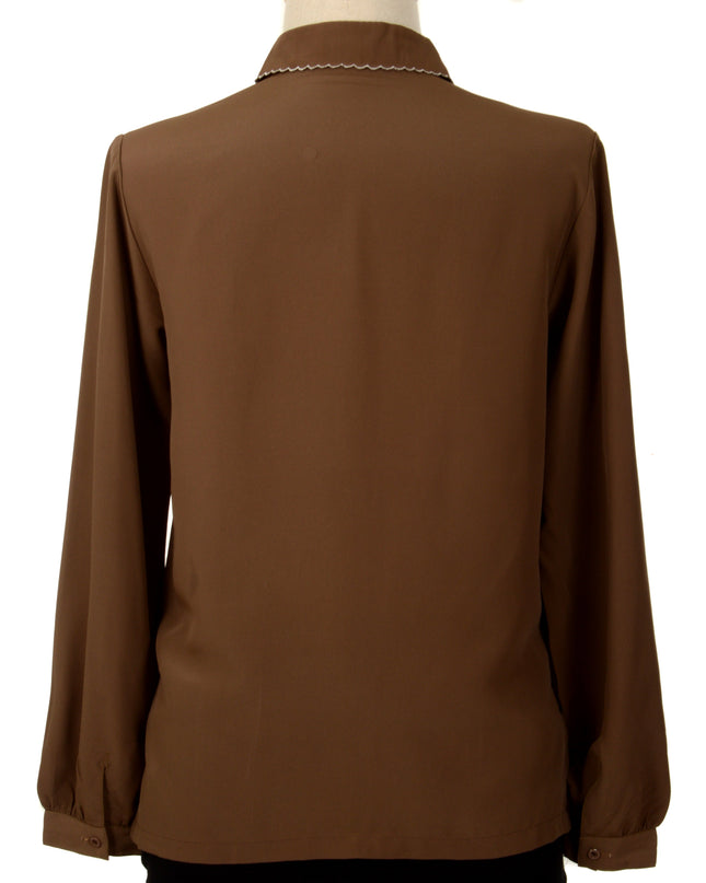 Vintage Blouse - Brown