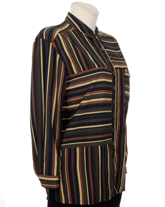 Vintage Blouse - Striped