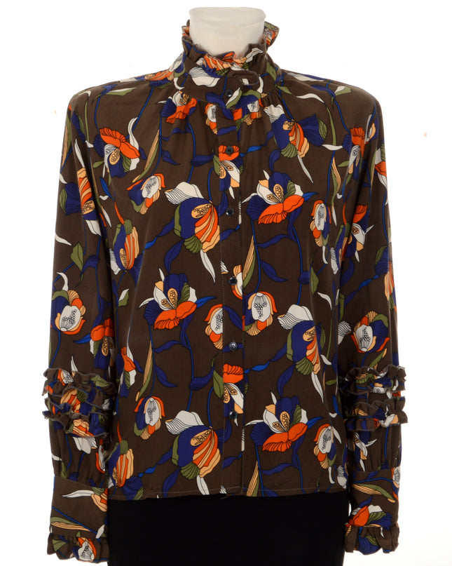 Vintage Blouse - Ruffled