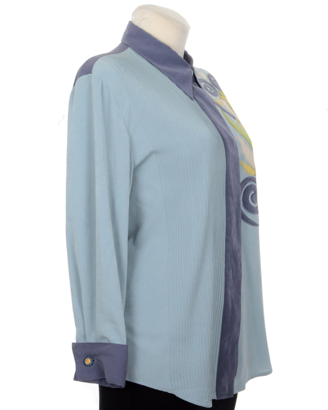 Vintage Blouse - Patches