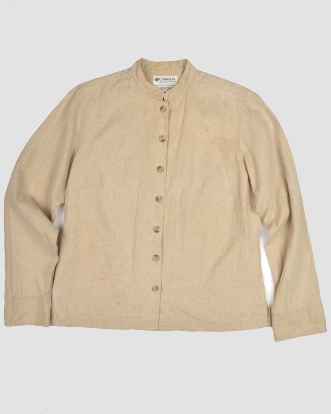 Columbia Linned Vintage Bluse