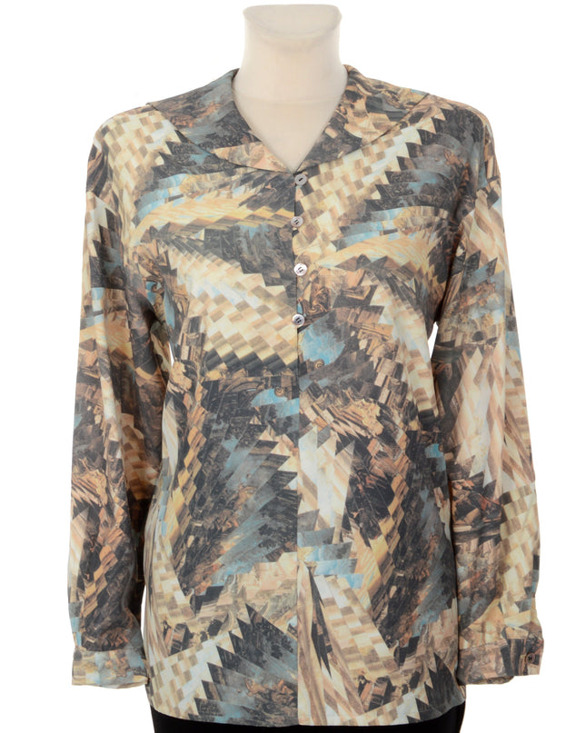 Vintage Bluse - Kalejdoskop