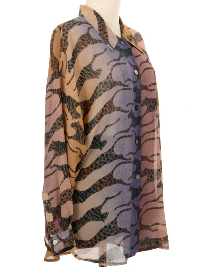 Vintage Bluse - Gepard