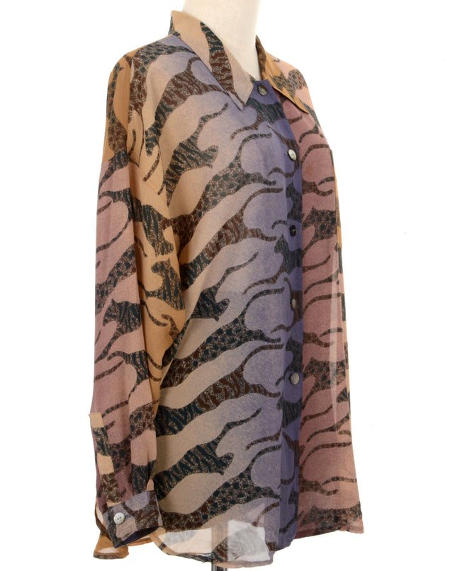 Vintage Bluse - Gepard