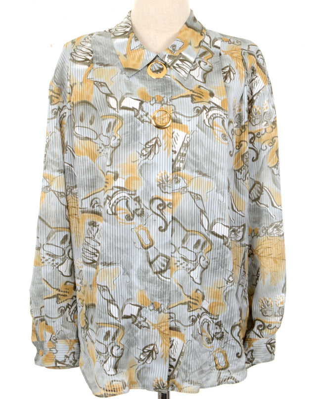 Vintage Bluse - Bling