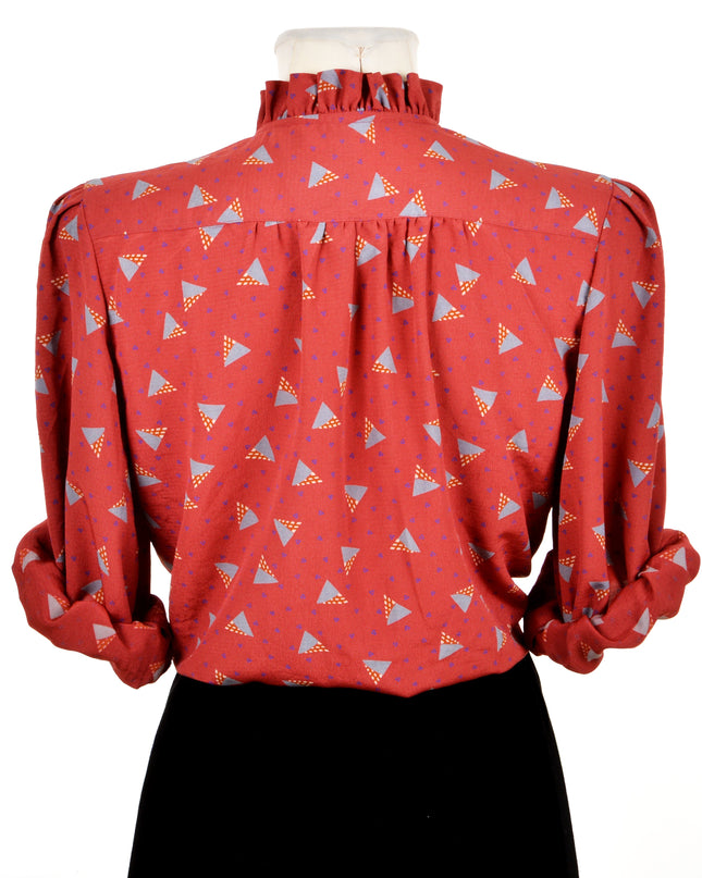 Vintage Blouse - Ruffled