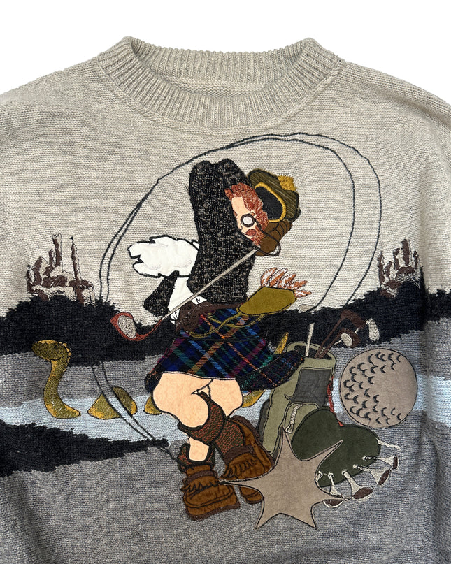 Vintage Golf Sweater - Holiday Collection for All