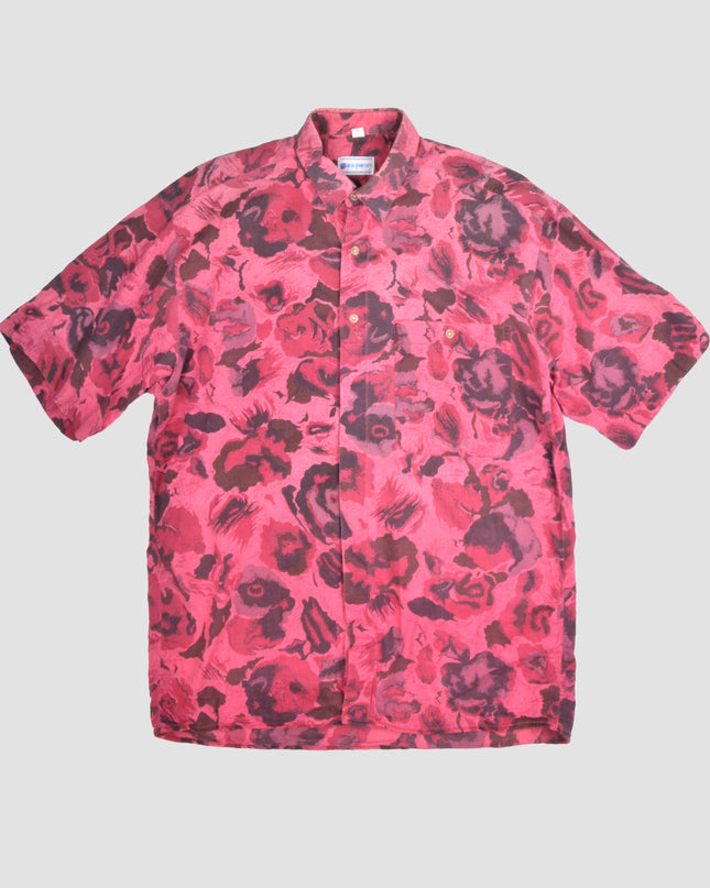 Vintage Shirt - Mauve Floral
