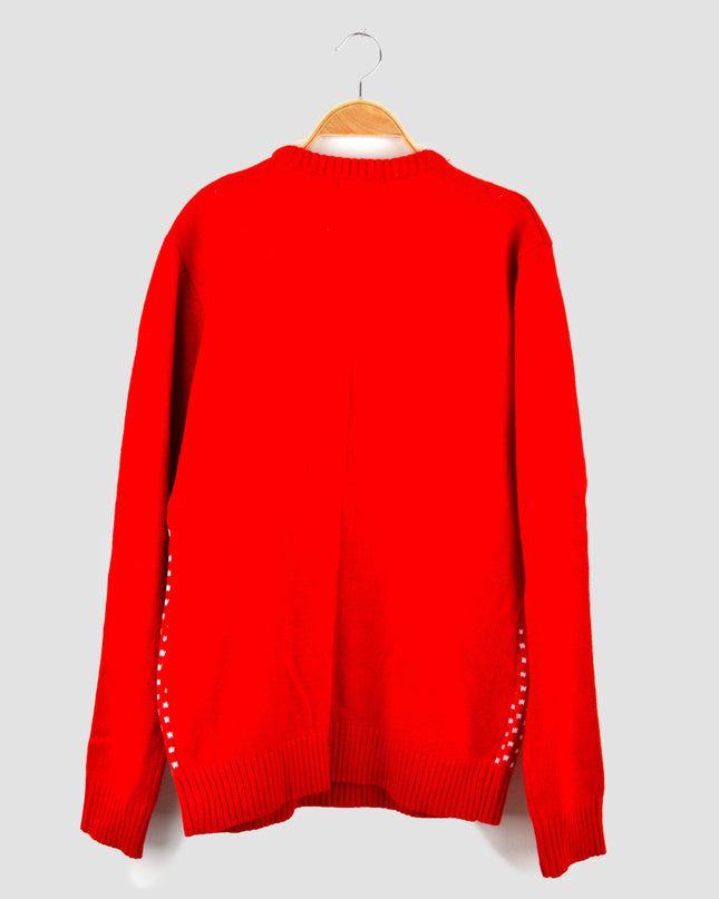 Vintage Skiing Christmas Sweater