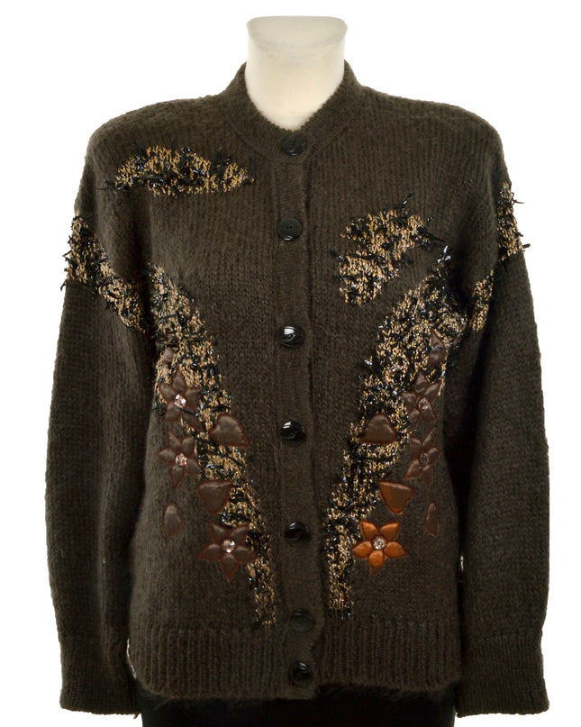 Vintage Cardigan - Brown