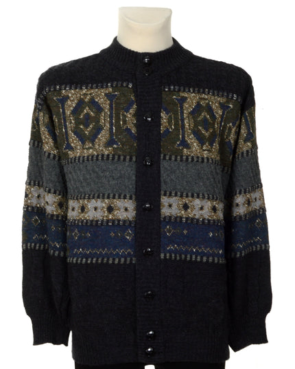 Vintage Cardigan - Gray Limited Edition Christmas Sweater for Men