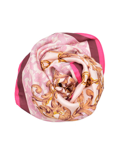 Vintage Scarf - Chain Pink