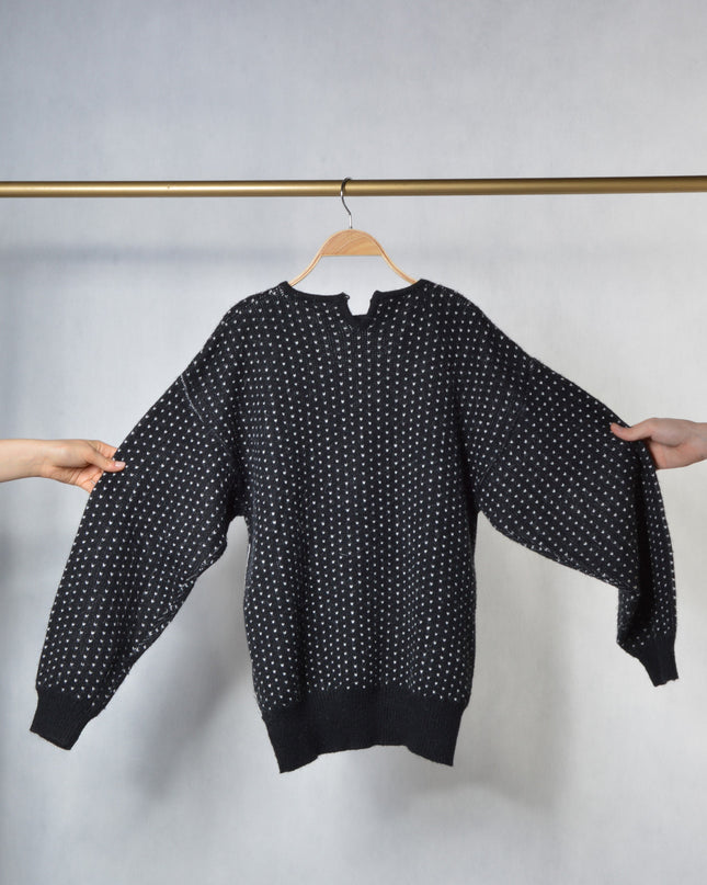 Vintage Sweater - Striped Sequin Limited Edition Christmas Sweater