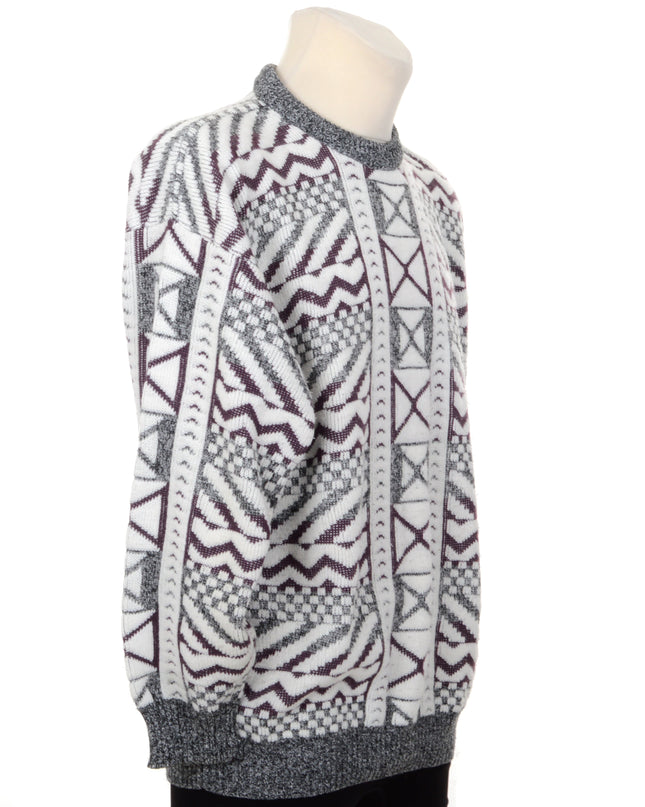 Vintage Sweater - Geo I Limited Edition Christmas Sweater for Men