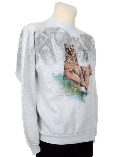 Vintage Sweater - Bears Christmas Sweater for Men