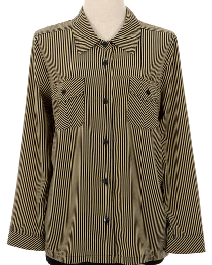 Vintage Bluse - Stribet II