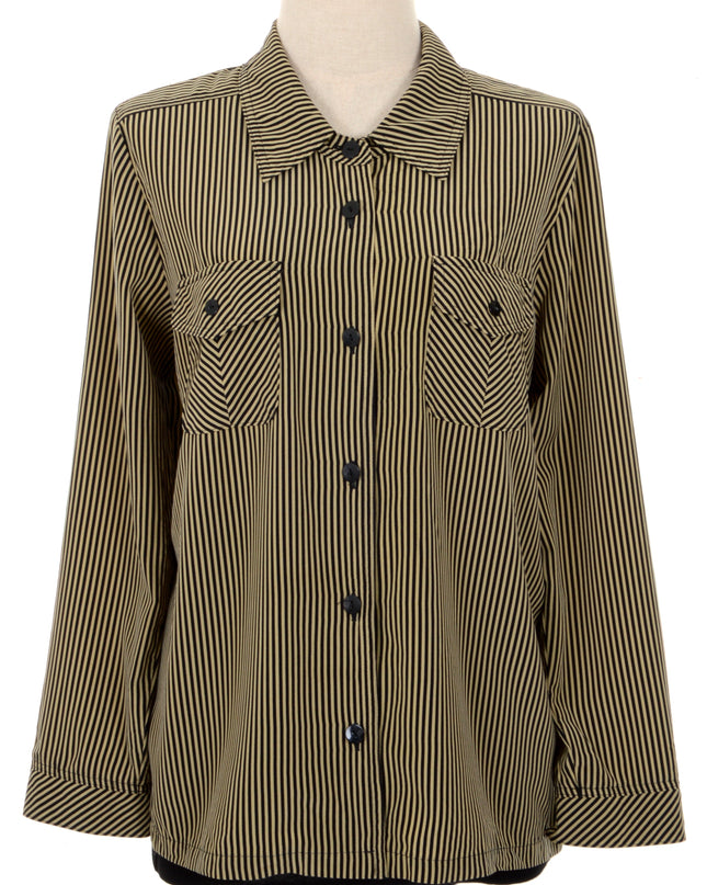 Vintage Bluse - Stribet II