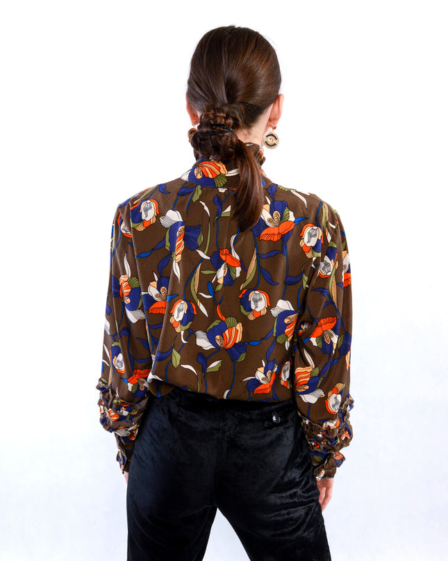 Vintage Blouse - Ruffled