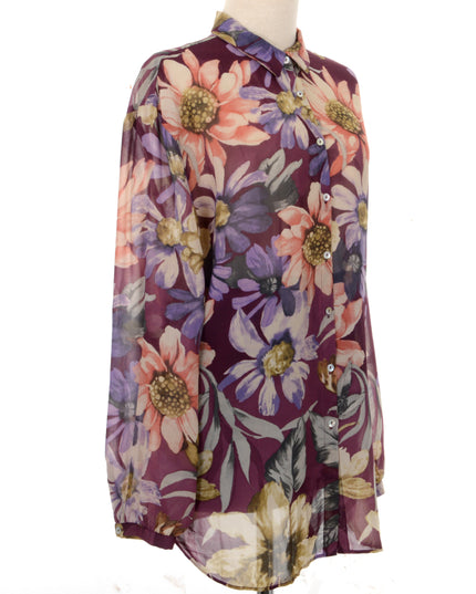 Vintage Bluse - Echinacea