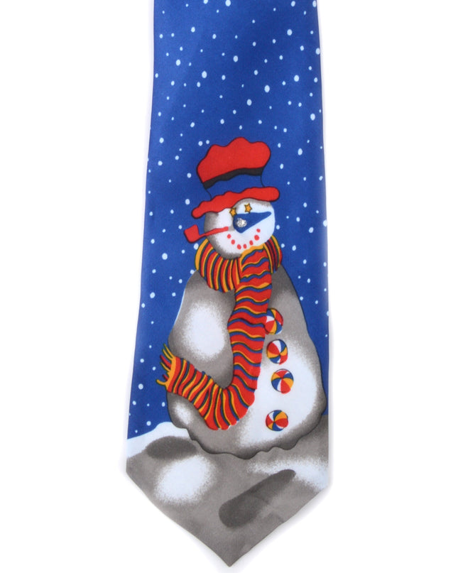 Vintage Tie - Snowman