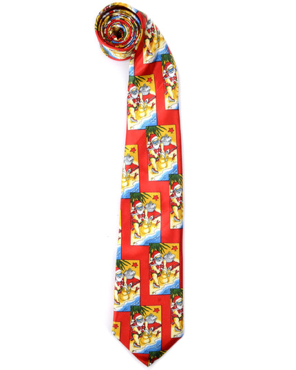 Vintage Tie - Santa II