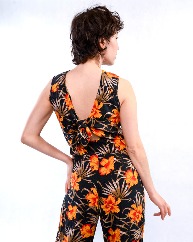 Floral Vintage Overall