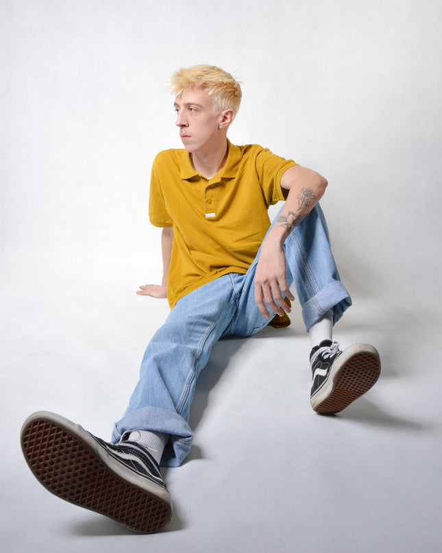 Vintage T-Shirt - Adidas | Ochre | For Men & Women