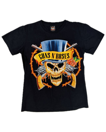Vintage Guns N' Roses Sort T-Shirt for Alle