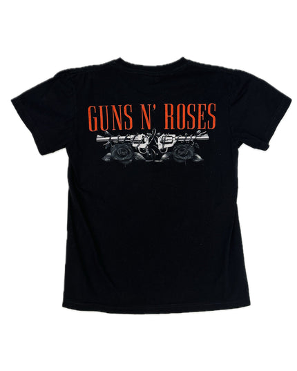 Camiseta Vintage Guns N' Roses Negra para Hombres y Mujeres