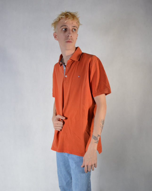 Vintage T-Shirt - Tommy Hilfiger | Rust | Men, Women
