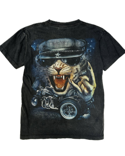 Vintage Rock Cat T-Shirt for Men and Women