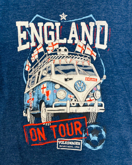 Camiseta Vintage con Diseño de Volkswagen Inglaterra