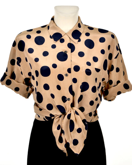 Vintage Blouse - Polka Dots I