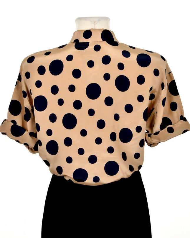 Vintage Blouse - Polka Dots I