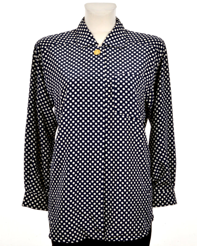 Vintage Blouse - Polka Dot