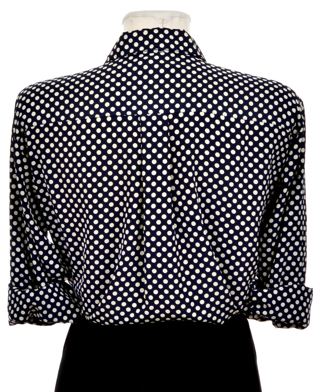 Vintage Blouse - Polka Dot