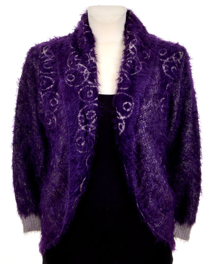 Vintage Cardigan - Purple Limited Edition Christmas Sweater